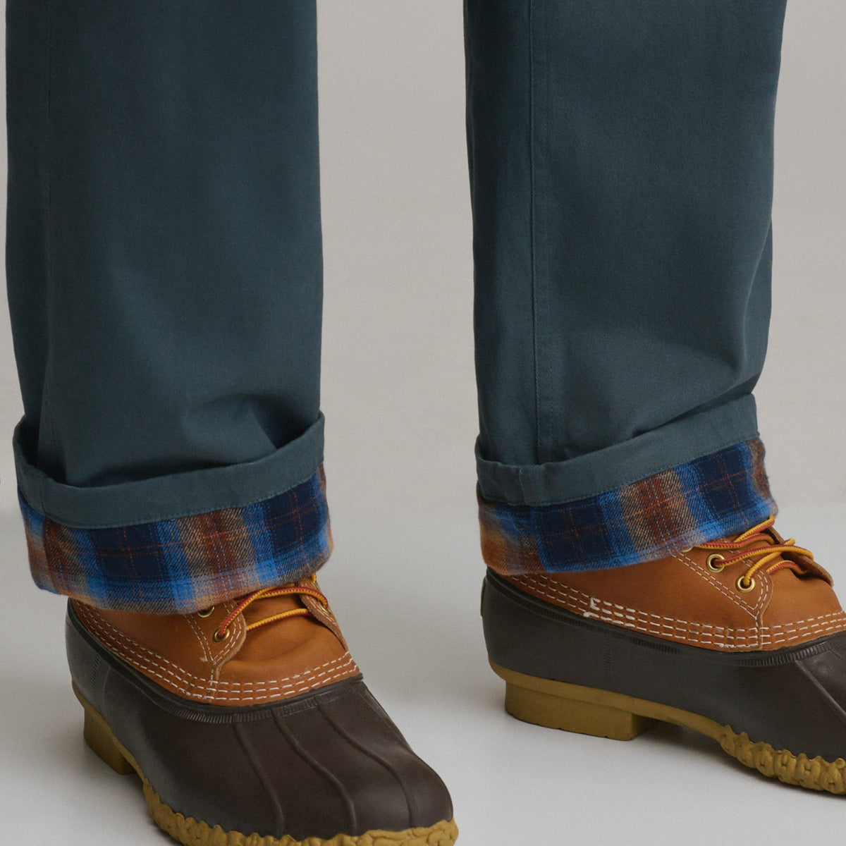 Eddie Bauer Men's Legend Wash Pull On Flannel Lined Pant