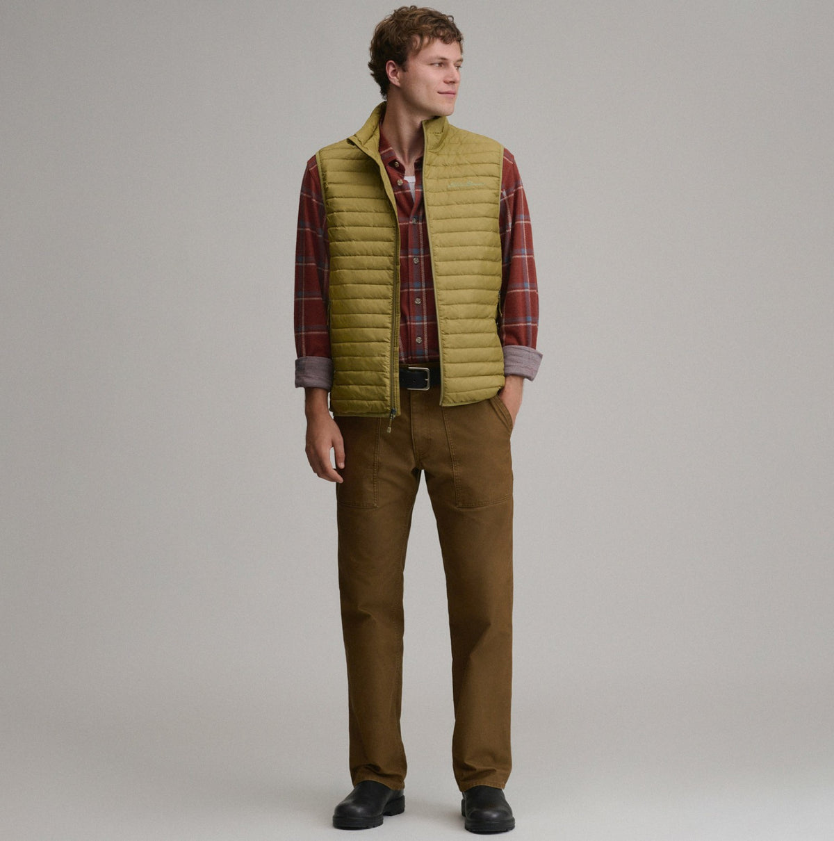 Eddie Bauer Men's Microlight Down Vest