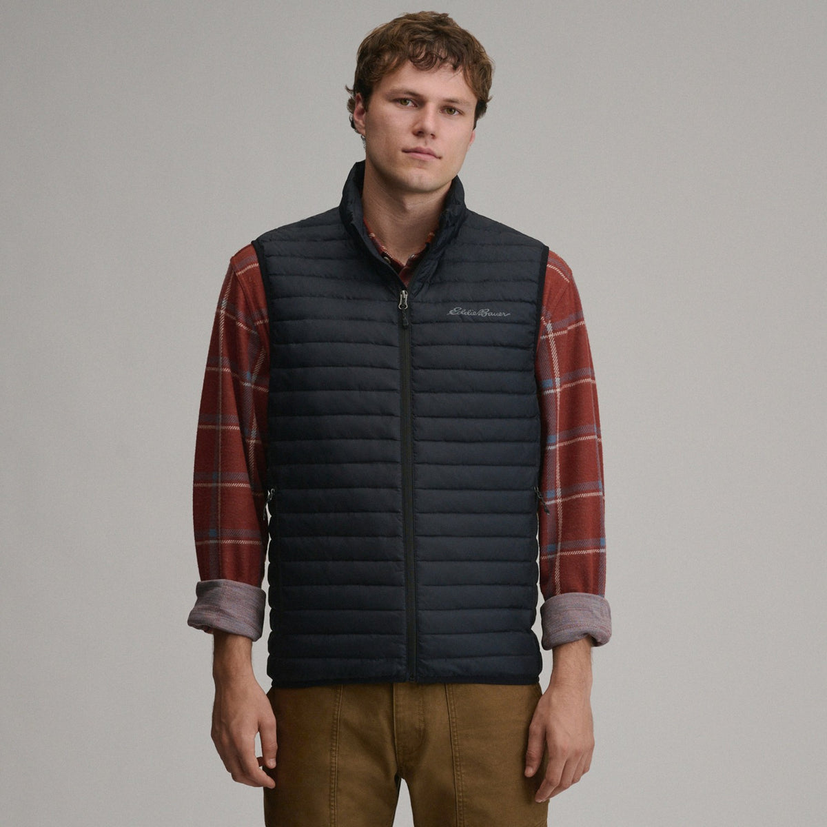 Eddie Bauer Men's Microlight Down Vest