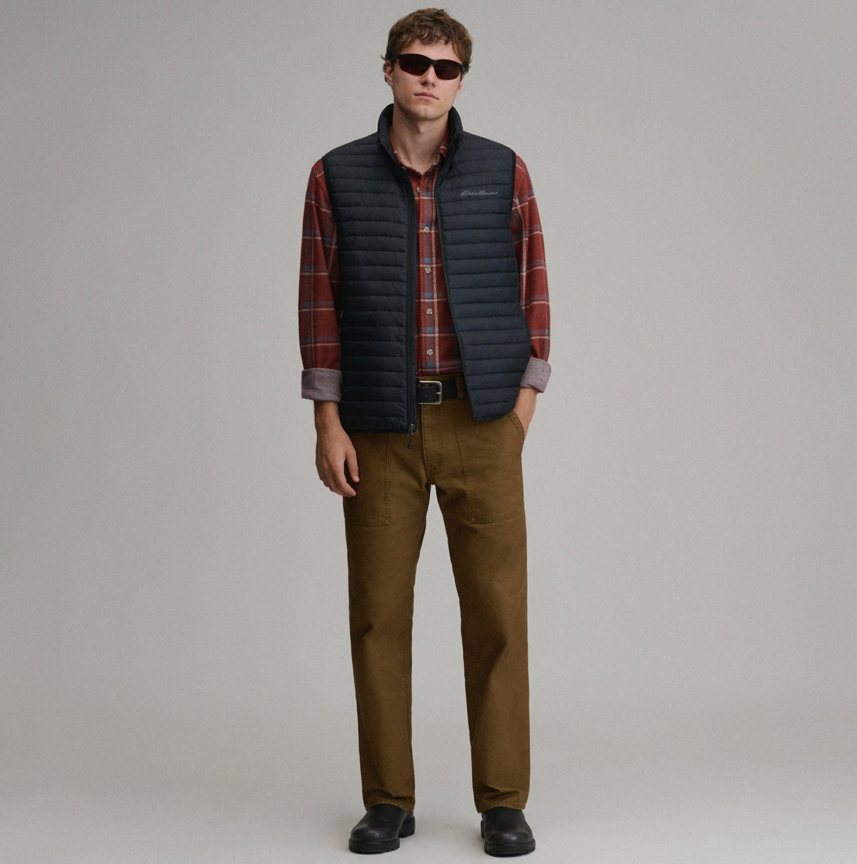 Eddie Bauer Men's Microlight Down Vest