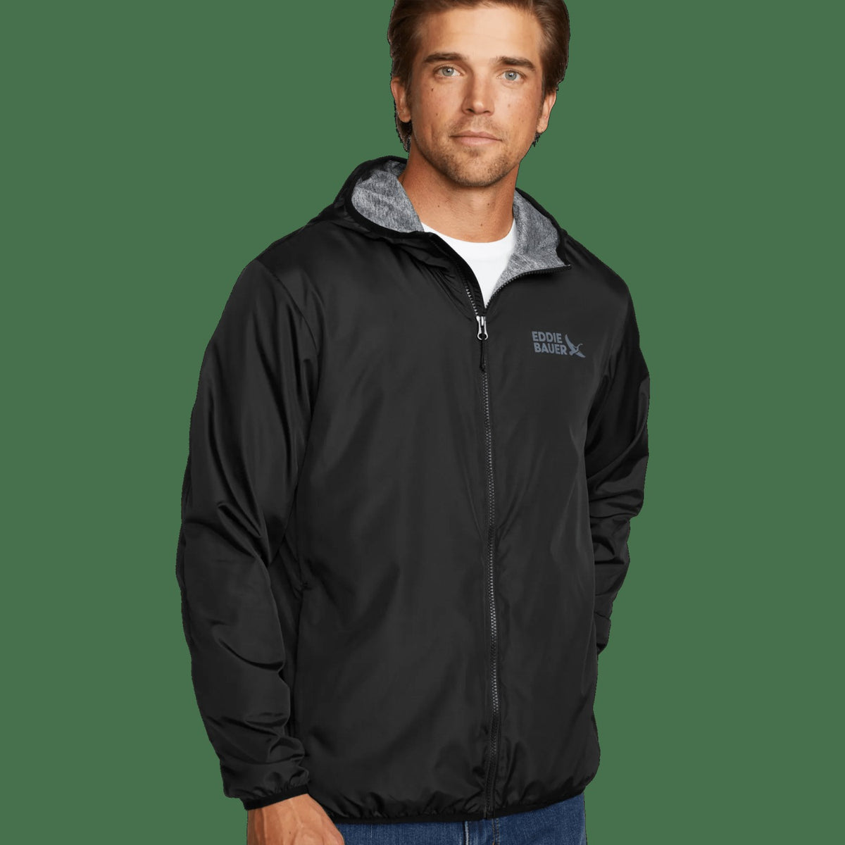 Eddie Bauer Men's Quilo Lined Windbreaker