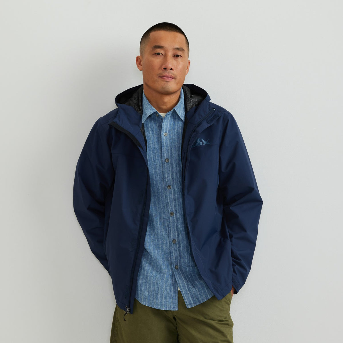 Eddie Bauer Men's Rain Trek Packable Jacket