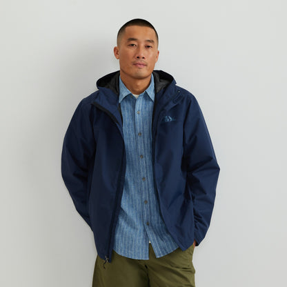 Eddie Bauer Men's Rain Trek Packable Jacket