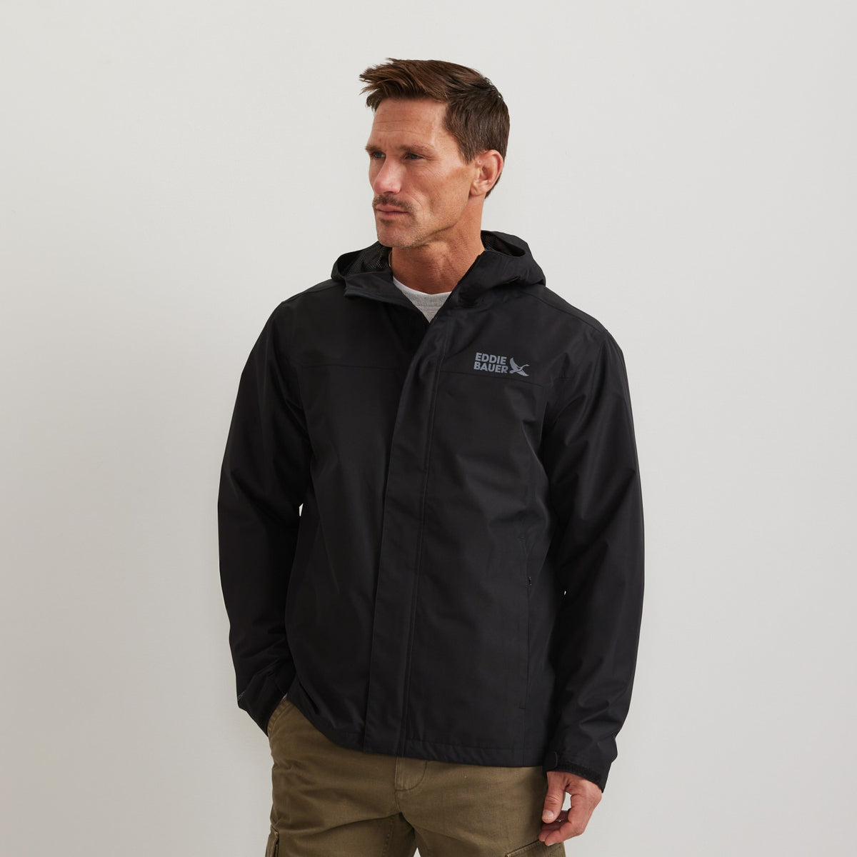 Eddie Bauer Men's Rain Trek Packable Jacket
