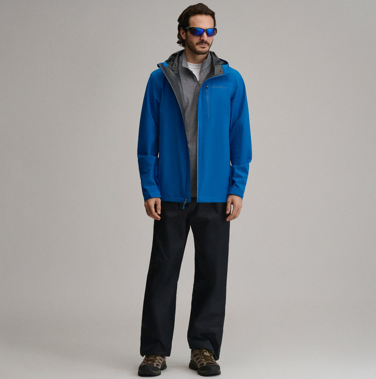 Eddie Bauer Men's Cloud Cap Stretch Rain Jack