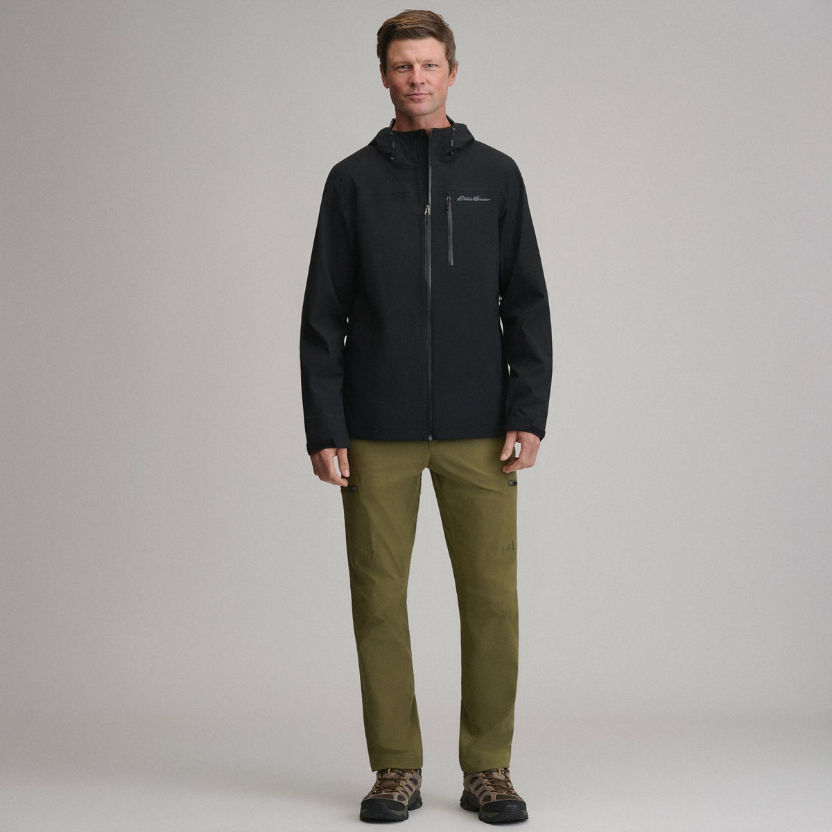 Eddie Bauer Men's Cloud Cap Stretch Rain Jack