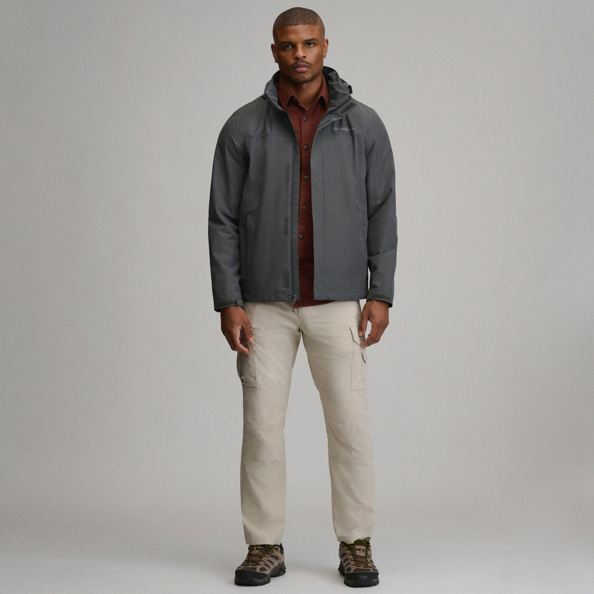 Eddie Bauer Men's Packable Rainfoil Jacket