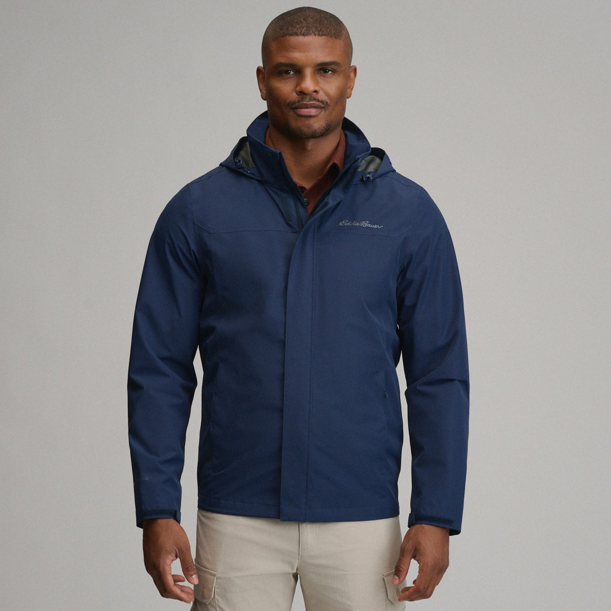 Eddie Bauer Men's Packable Rainfoil Jacket