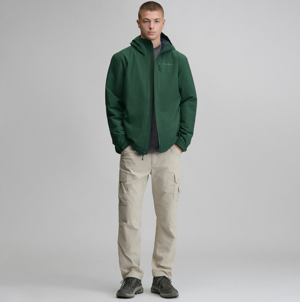 Eddie Bauer Men's Insulated Cloud Cap Stretch Jacket