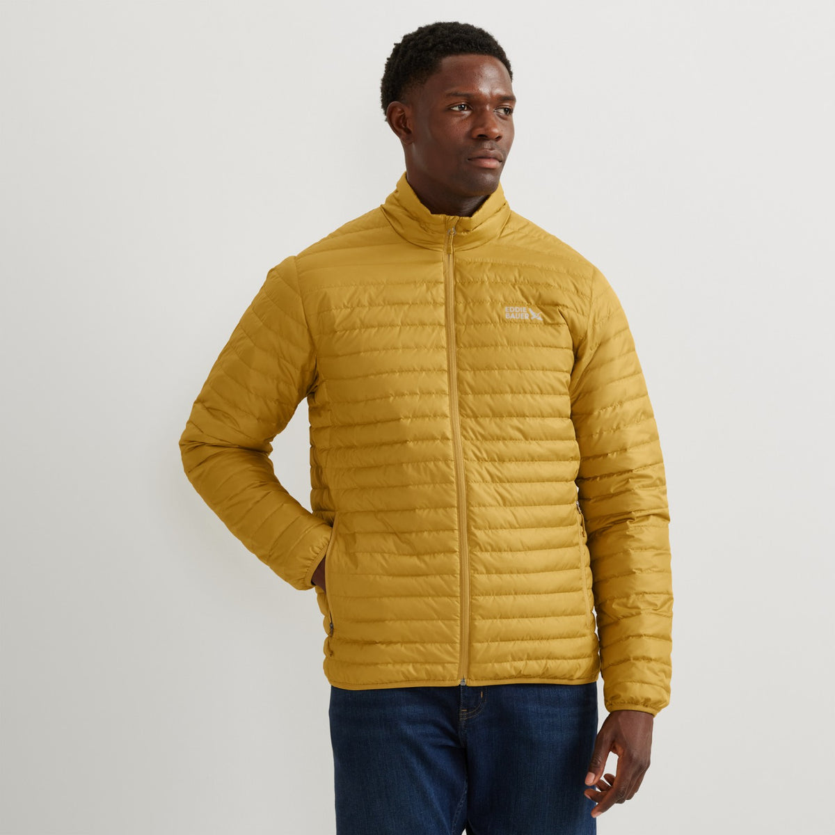 Eddie Bauer Men's Microlight Down Jacket