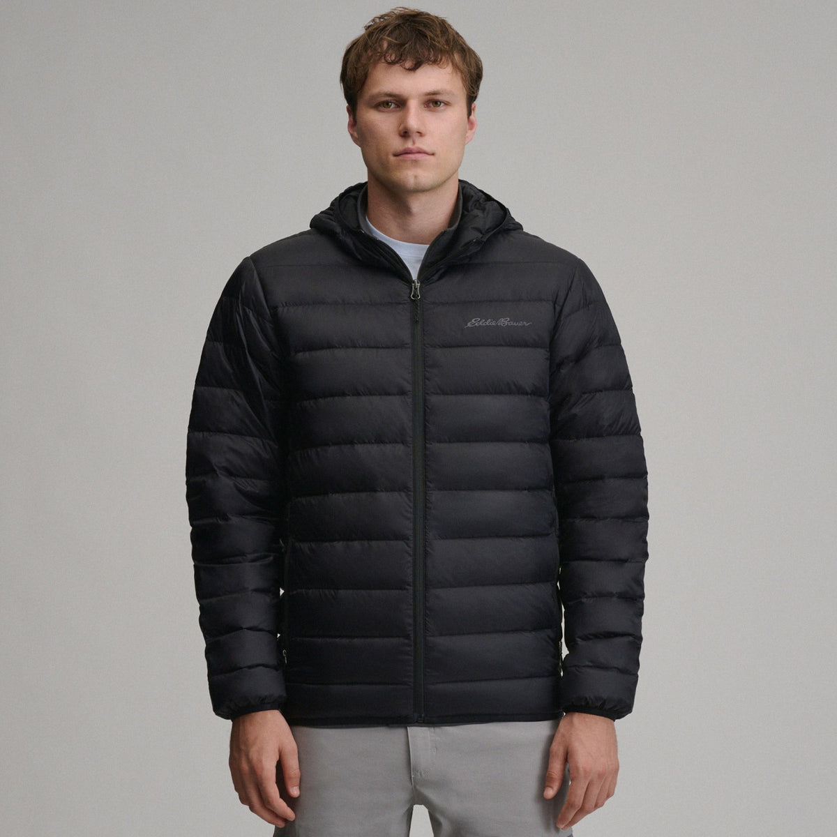Eddie Bauer Men's CirrusLite Down Hooded Jacket