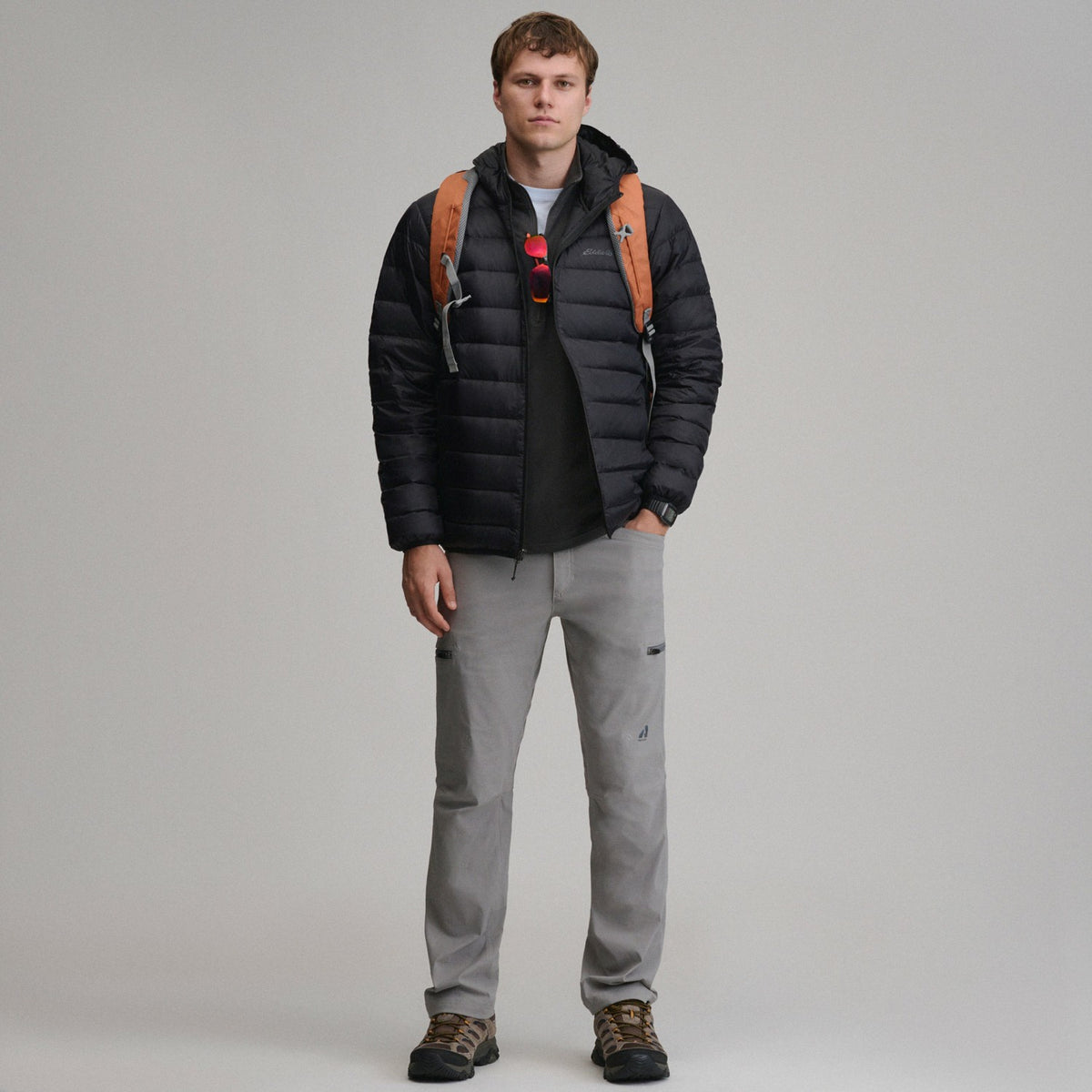 Eddie Bauer Men's CirrusLite Down Hooded Jacket