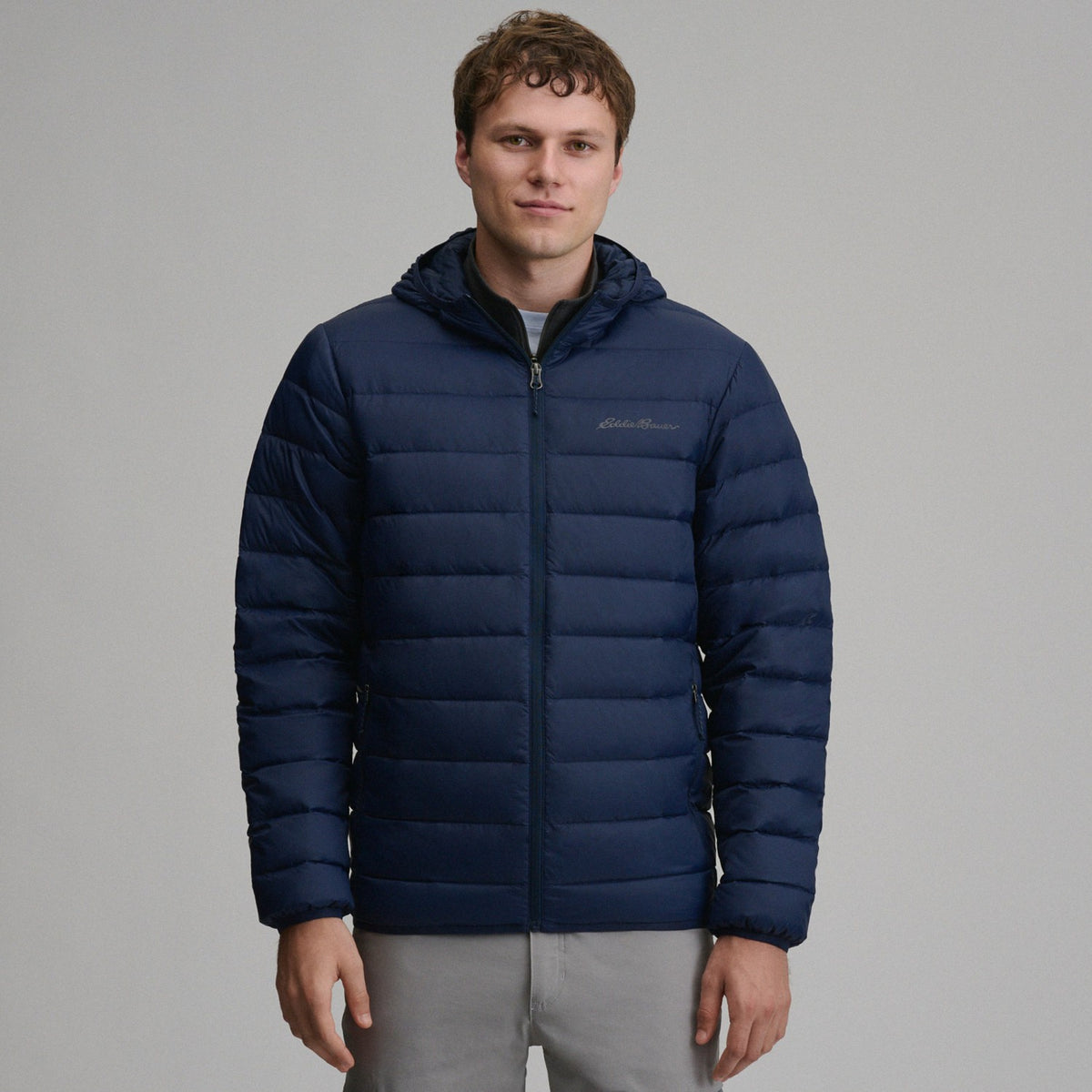 Eddie Bauer Men's CirrusLite Down Hooded Jacket
