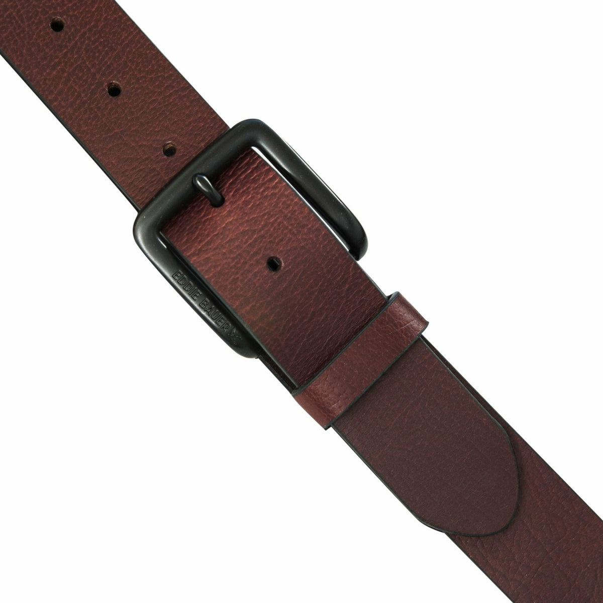 Eddie Bauer Men's Matte Leather Jean Belt