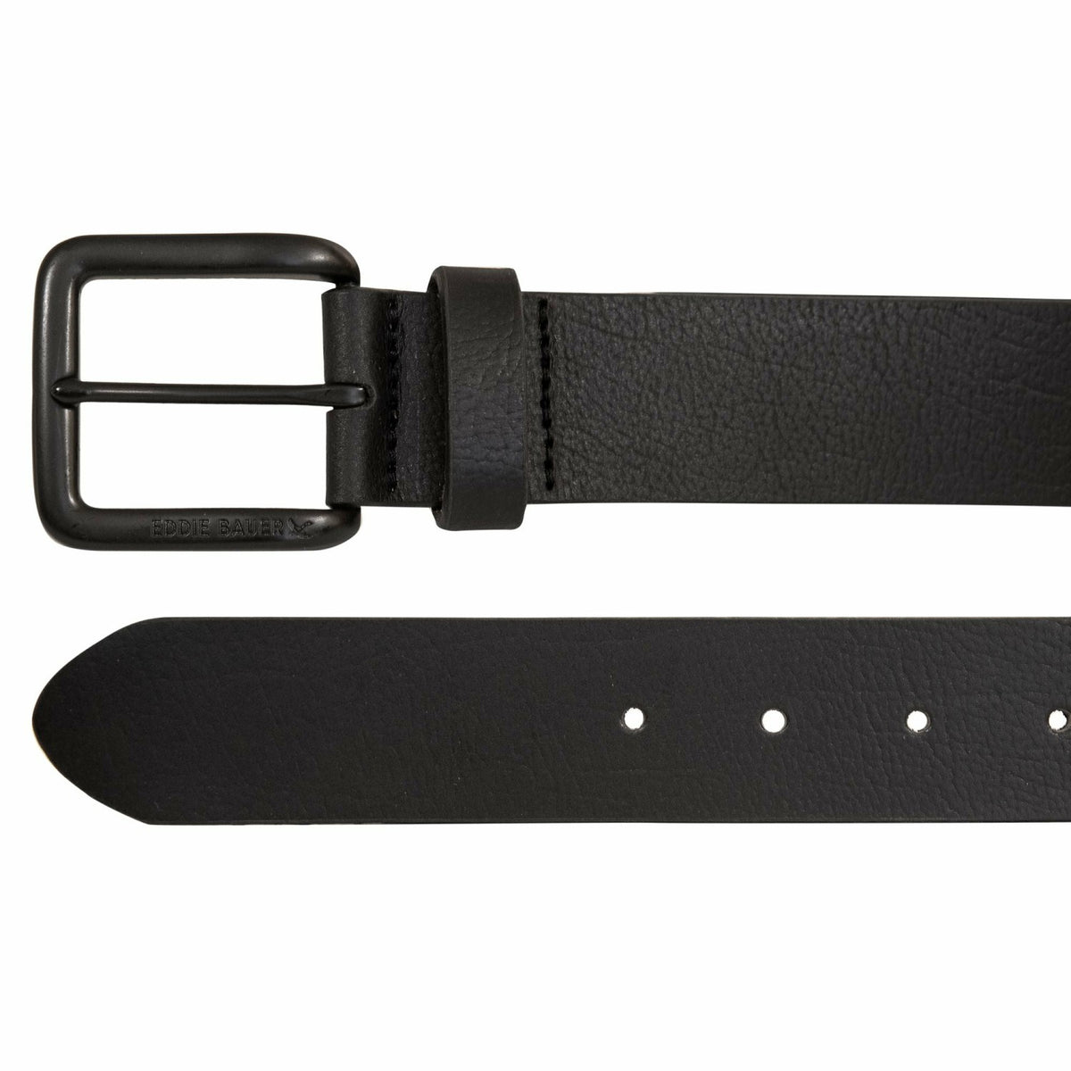 Eddie Bauer Men's Matte Leather Jean Belt