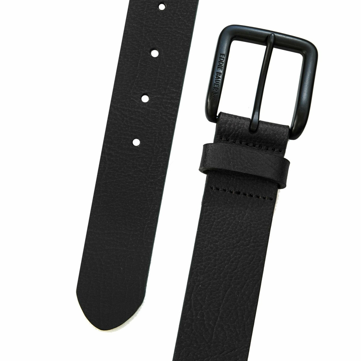 Eddie Bauer Men's Matte Leather Jean Belt