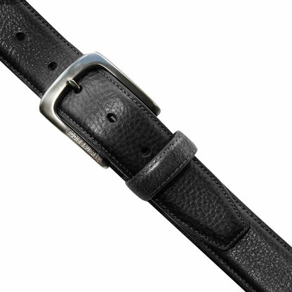 Eddie Bauer Men's Classic Feather Edge Leather Belt