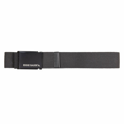 Eddie Bauer Men's Backcountry Active Stretch Webbing Belt with Military Buckle