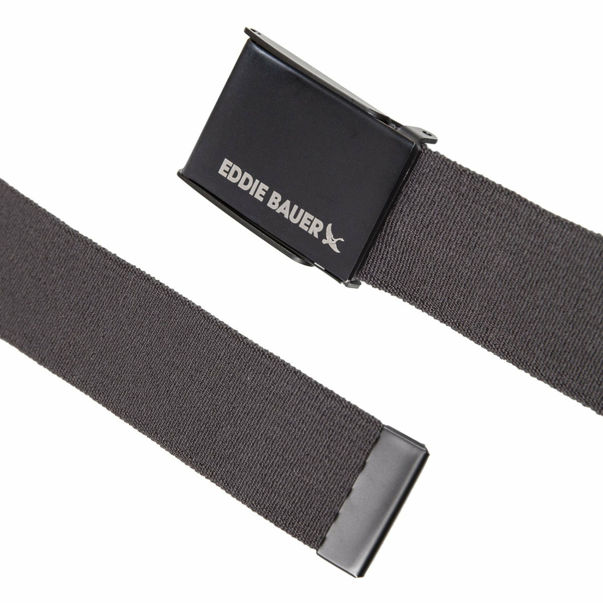 Eddie Bauer Men's Backcountry Active Stretch Webbing Belt with Military Buckle