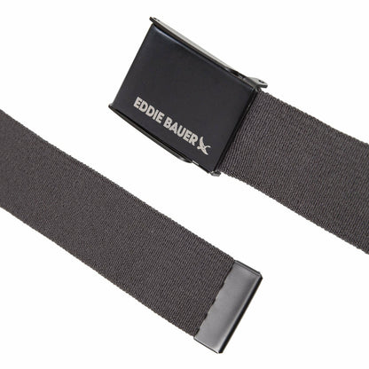 Eddie Bauer Men's Backcountry Active Stretch Webbing Belt with Military Buckle