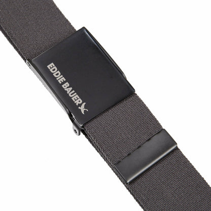 Eddie Bauer Men's Backcountry Active Stretch Webbing Belt with Military Buckle