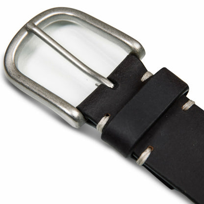 Eddie Bauer Men's Hand Tacked Leather Jean Belt