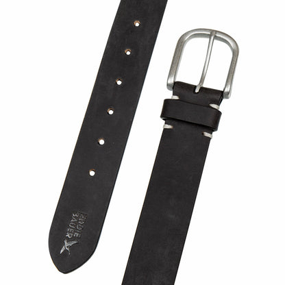 Eddie Bauer Men's Hand Tacked Leather Jean Belt