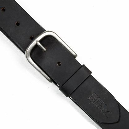 Eddie Bauer Men's Hand Tacked Leather Jean Belt