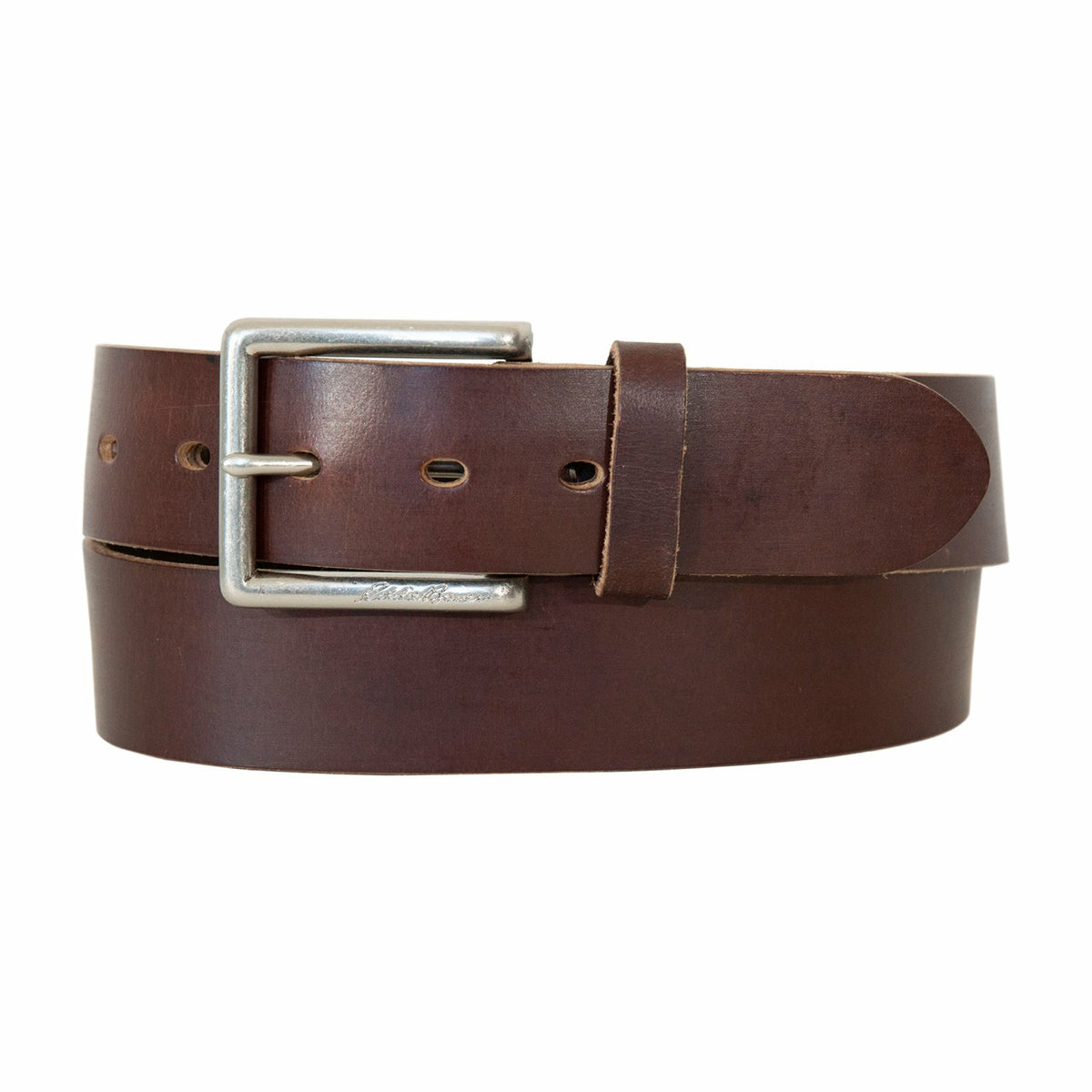 Eddie Bauer Men's Reinforced Tab Leather Belt