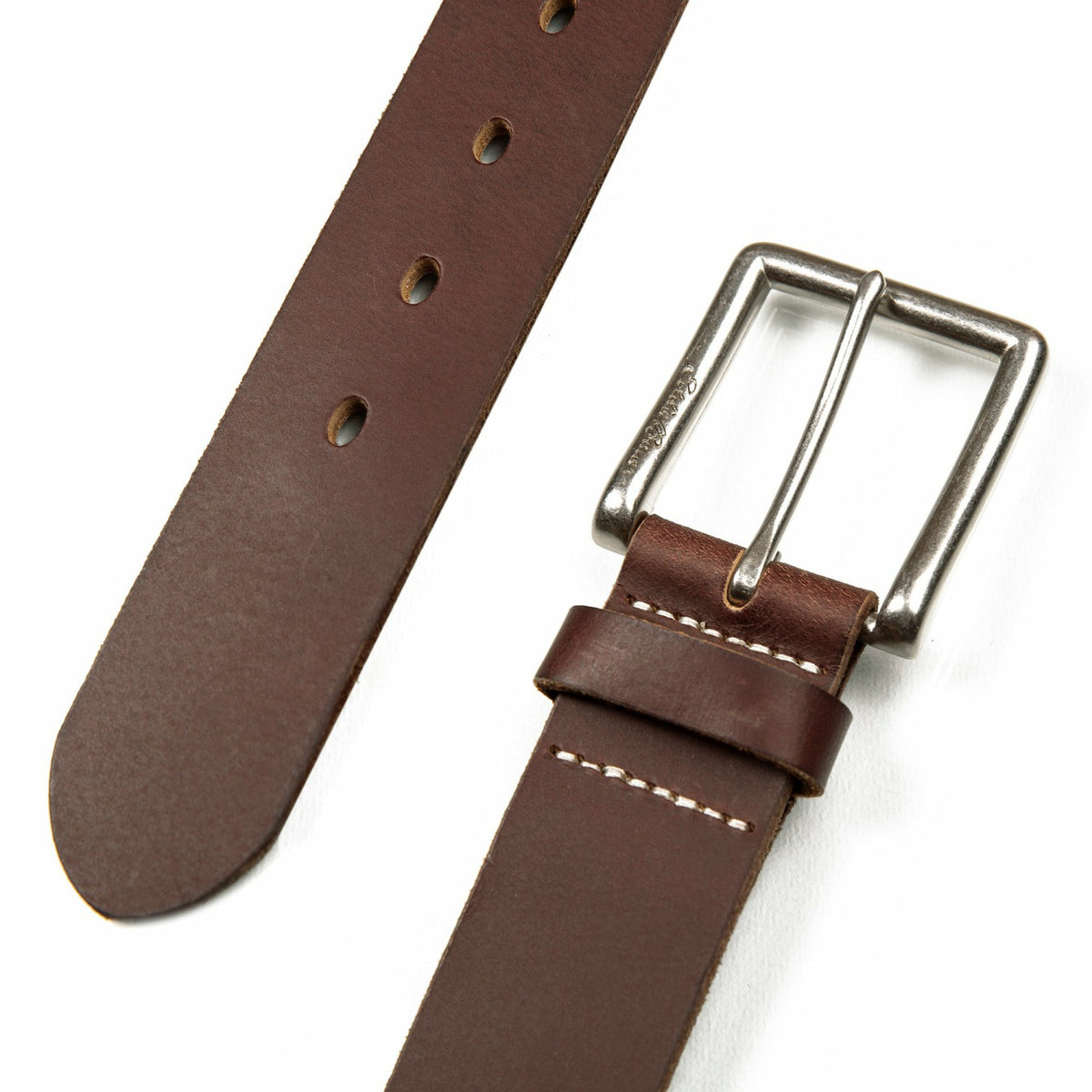 Eddie Bauer Men's Reinforced Tab Leather Belt