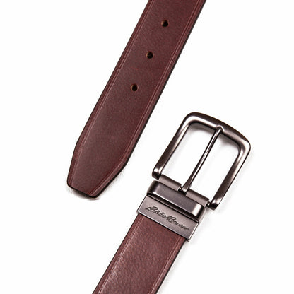 Eddie Bauer Men's Smooth Leather Reversible Belt