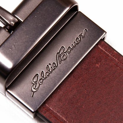 Eddie Bauer Men's Smooth Leather Reversible Belt