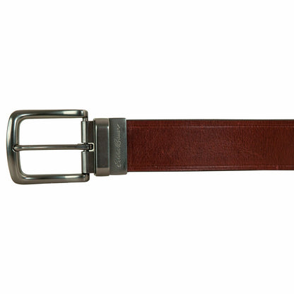 Eddie Bauer Men's Smooth Leather Reversible Belt