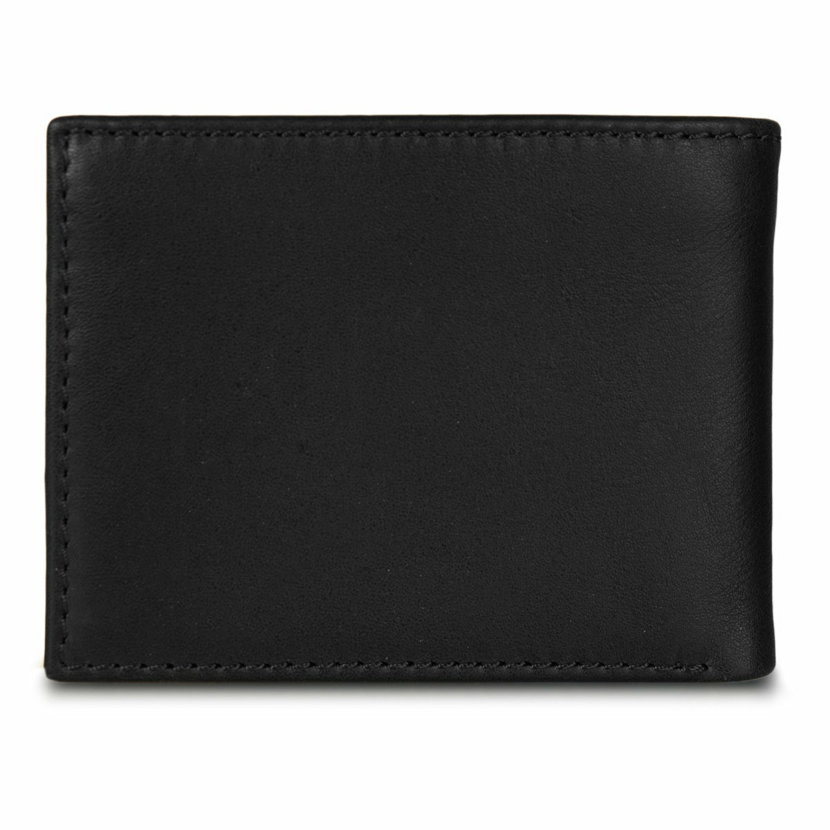 Eddie Bauer EB Signature Logo Leather Flip ID Bifold Wallet