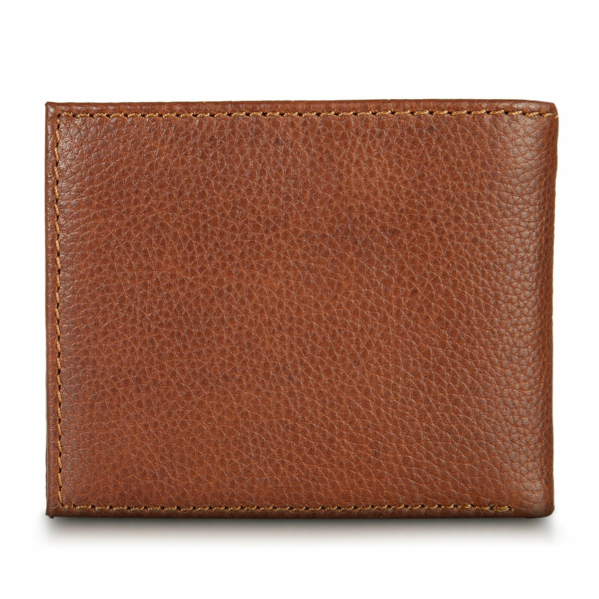 Eddie Bauer EB Signature Logo Leather Flip ID Bifold Wallet