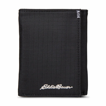 Eddie Bauer Companion Ripstop Nylon Trifold Wallet