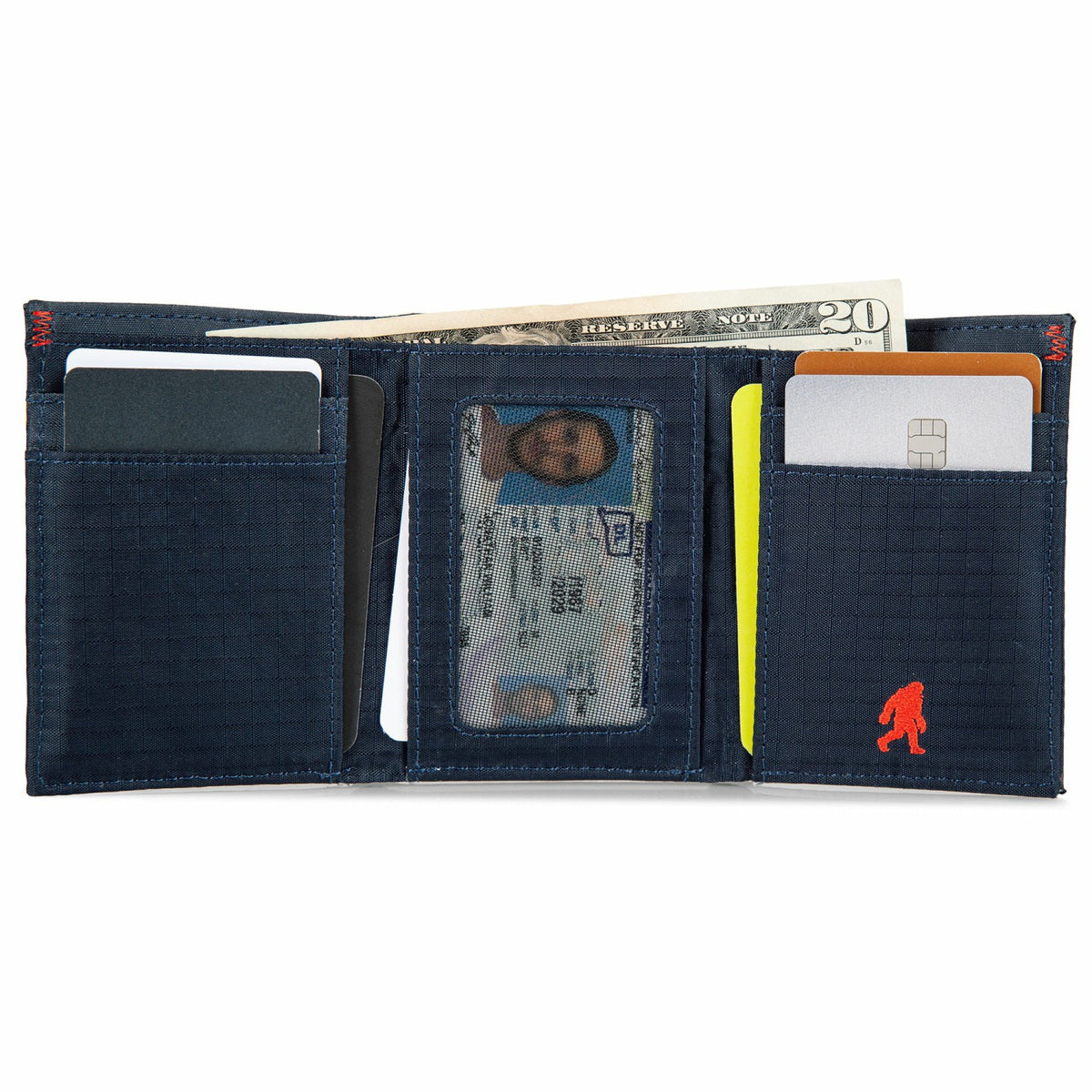 Eddie Bauer Companion Ripstop Nylon Trifold Wallet