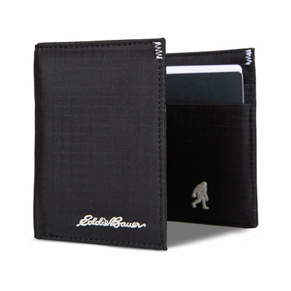 Eddie Bauer Companion Ripstop Nylon Trifold Wallet