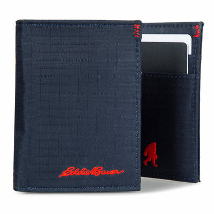 Eddie Bauer Companion Ripstop Nylon Trifold Wallet