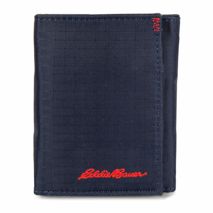 Eddie Bauer Companion Ripstop Nylon Trifold Wallet