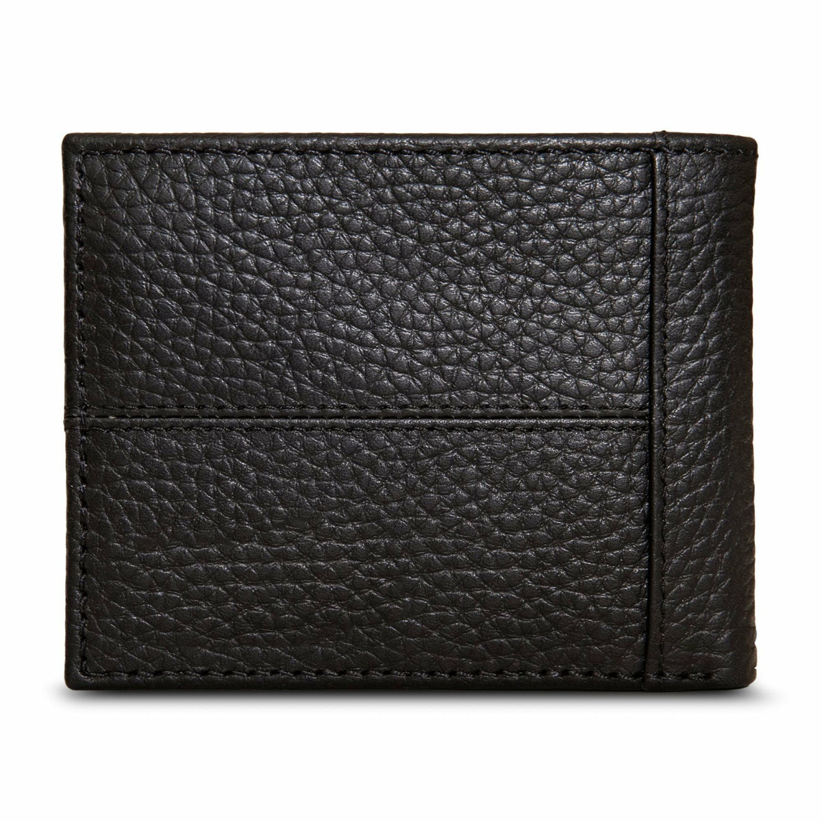 Eddie Bauer EXTRA CAPACITY RUGGED LEATHER BIFOLD WITH FLIP ID