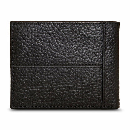 Eddie Bauer EXTRA CAPACITY RUGGED LEATHER BIFOLD WITH FLIP ID