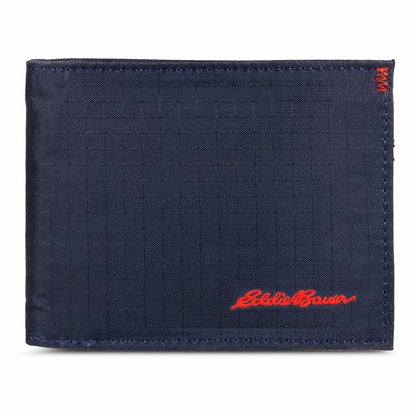 Eddie Bauer Companion Ripstop Nylon Bifold Wallet