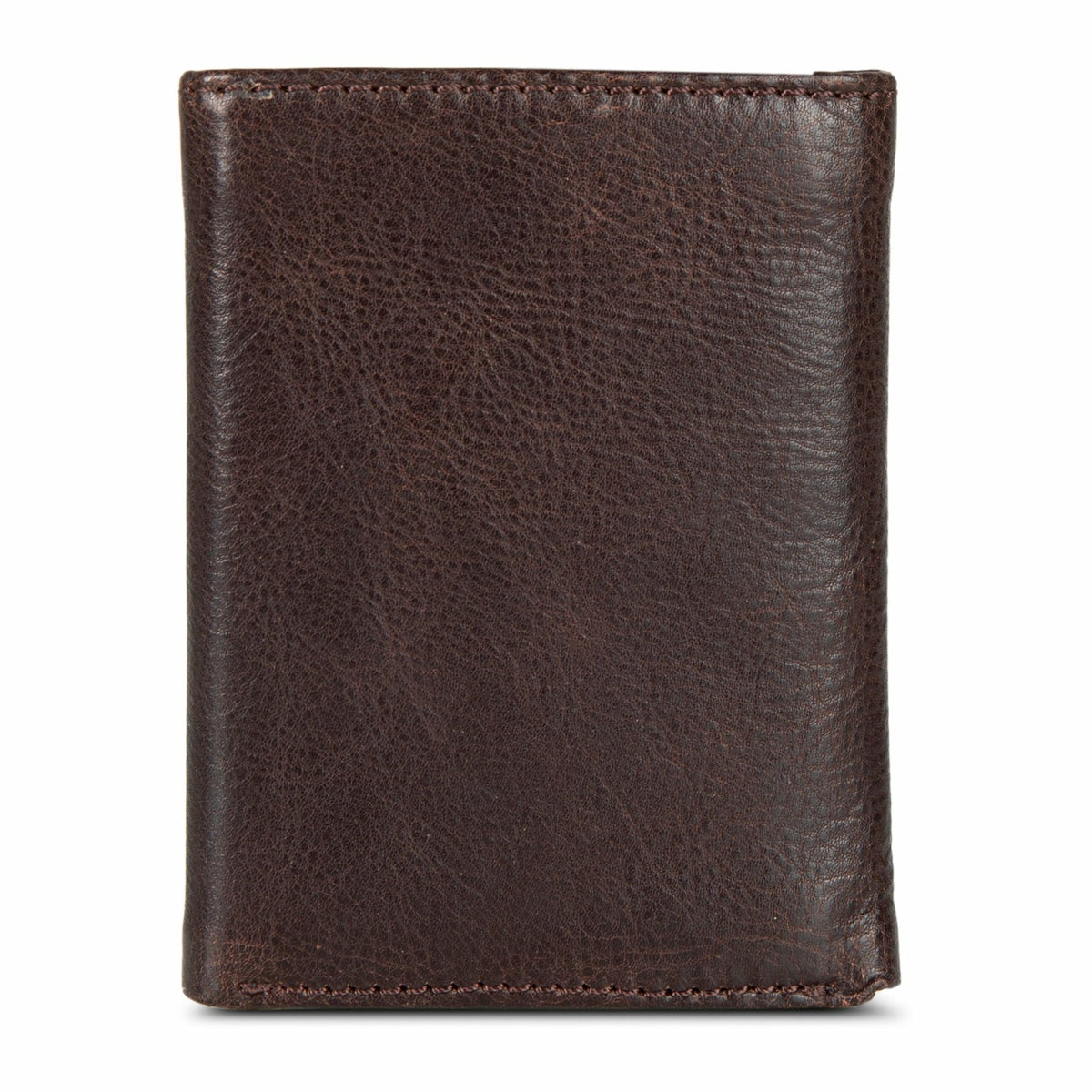 Eddie Bauer EB Signature Logo Leather Trifold Wallet