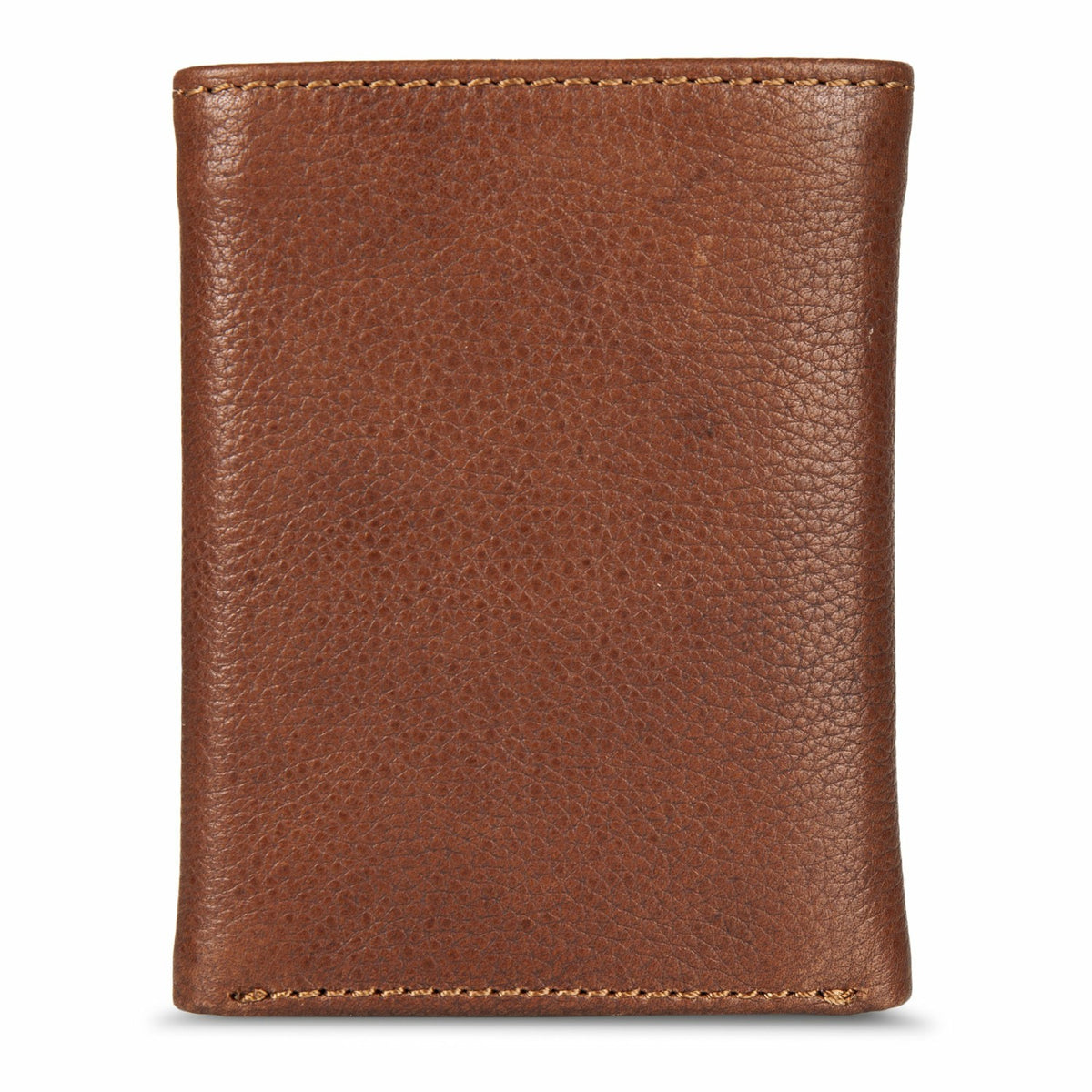 Eddie Bauer EB Signature Logo Leather Trifold Wallet