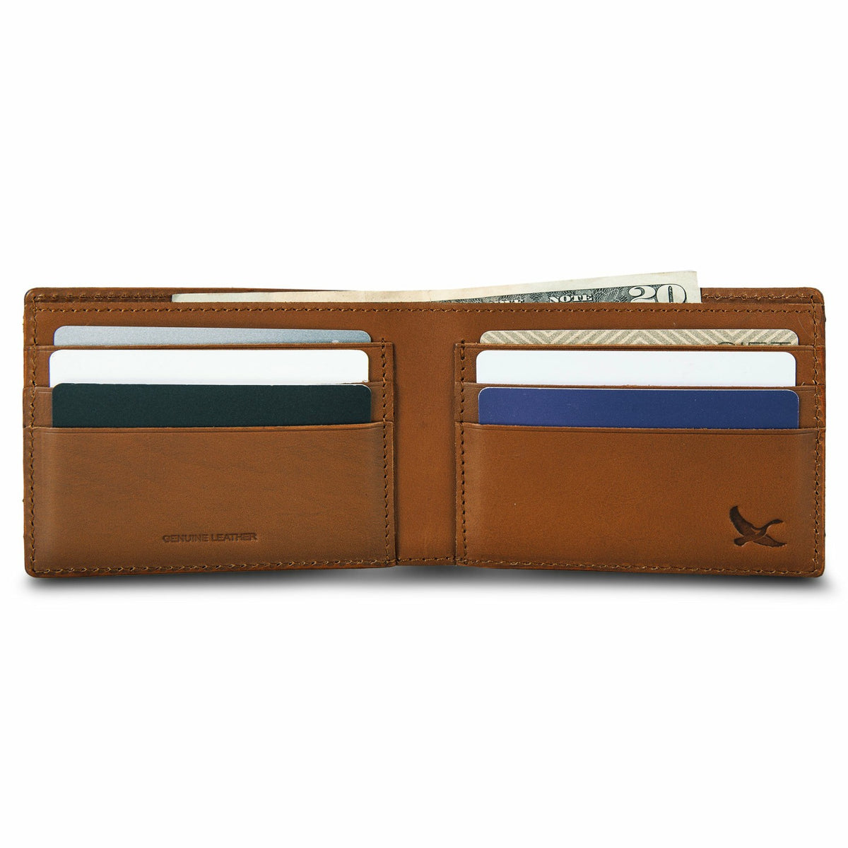 Eddie Bauer EB Outdoor Leather Bifold Wallet