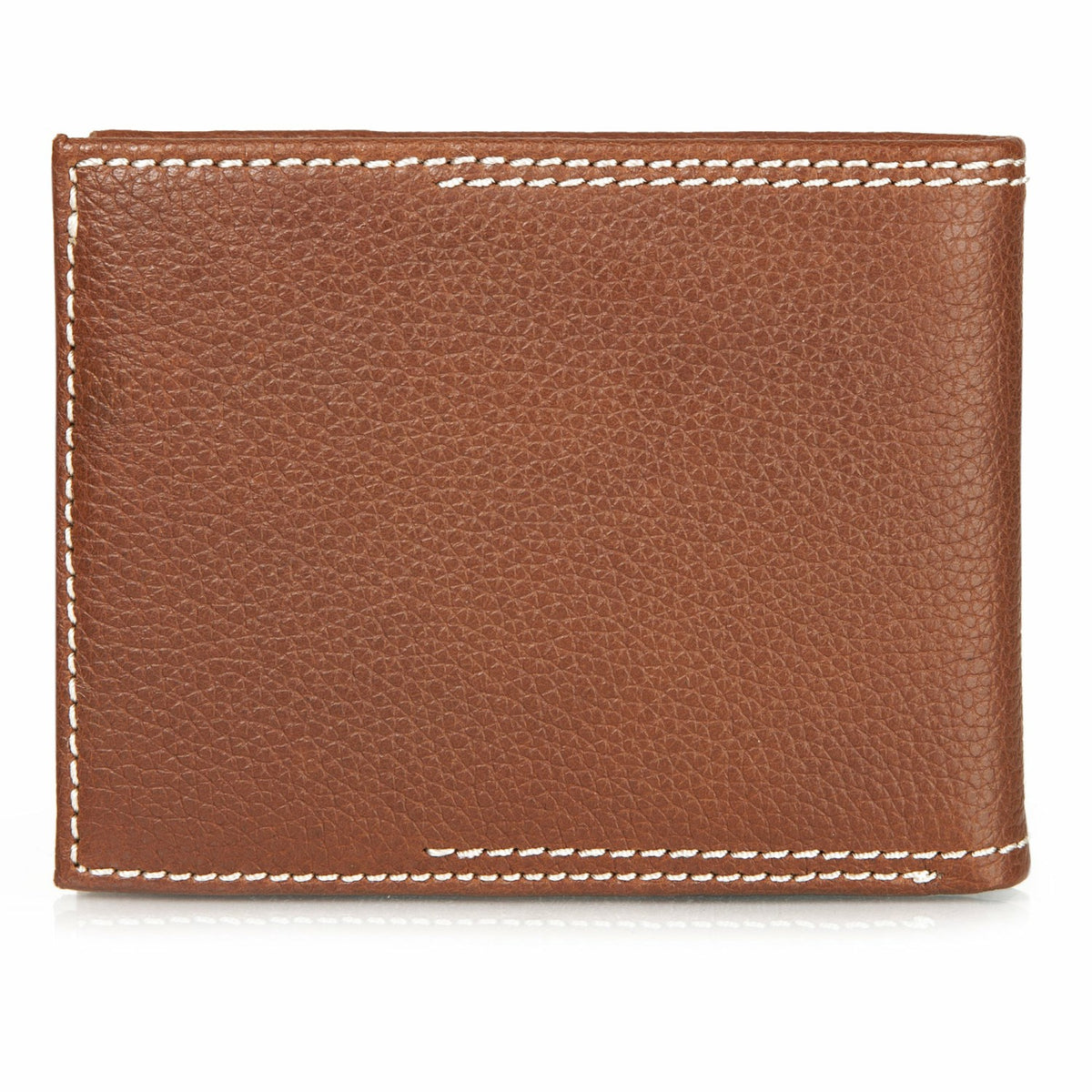 Eddie Bauer EB Signature Top Stitch Leather Passcase Wallet