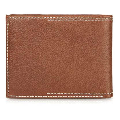 Eddie Bauer EB Signature Top Stitch Leather Passcase Wallet