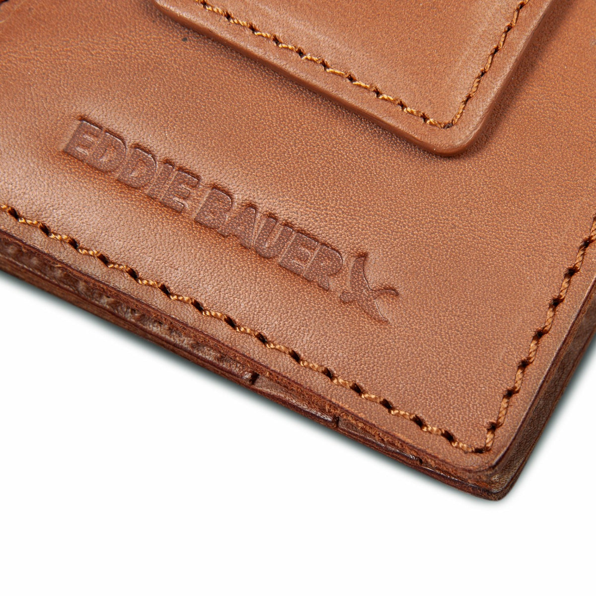 Eddie Bauer EB Outdoor Leather Front Pocket Wallet