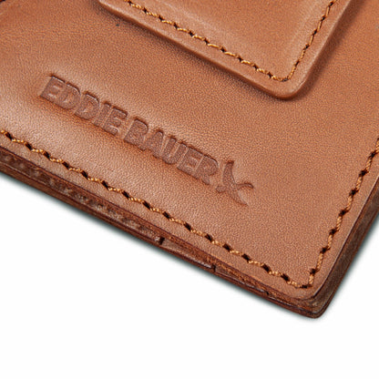 Eddie Bauer EB Outdoor Leather Front Pocket Wallet